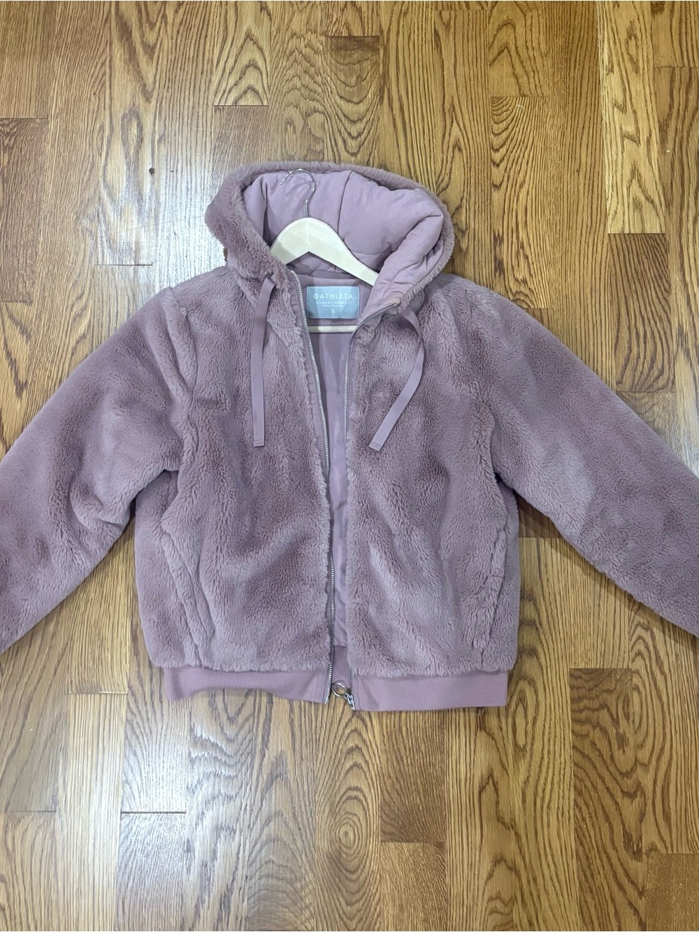Athleta Mauve Hoodie